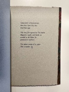 Standard edition, colophon page