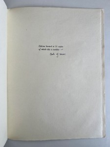 Standard edition, colophon page