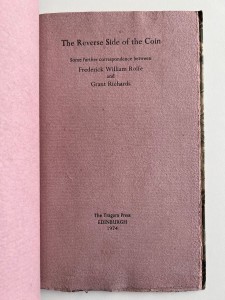 Series of proofs, title page