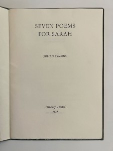 Standard edition, title page